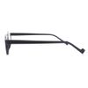 Yellowrock 4-Color Set, Retro Round Glasses, Ultra Lightweight, PC Reading Glasses, Fashionable Reading Glasses, Portable, Senior Glasses, Case & Cloth, Degree "+1.0 - +4.0", Black