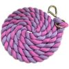 Shires Two Tone Headcollar Rope: Blue/Pink