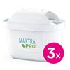 BRITA - Water filter cartridge - MAXTRA PRO ALL-IN-1-3-Pack - Value pack, White Pro
