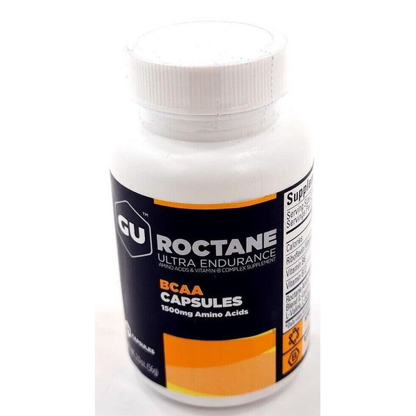 GU Roctane Ultra Endurance BCAA (1500mg), 60 Caps