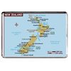 NEW ZEALAND MAP REFRIDGERATOR MAGNET