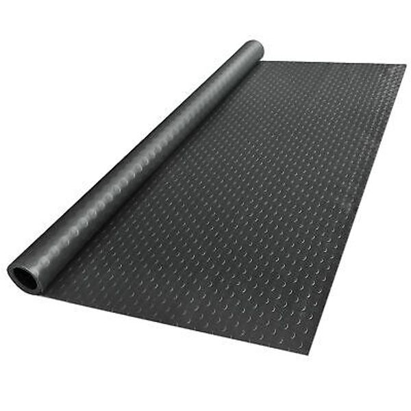 Garage Floor Mat Roll Non Slip Car Parking Protect Cover Trailer PVC 13x5 Ft