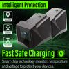 Nyko Charge Block Duo -2 Port Controller Charging Station with 2 Rechargeable