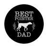 Pointer Dog Gifts for men Best Pointer Dog Dad Pointer lover PopSockets PopGrip: Swappable Grip for Phones & Tablets