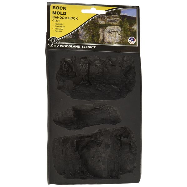 Woodland Scenics Mold RCK, Random Rock