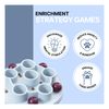 TRIXIE Cat Activity Pentagon Strategy Game, Slow Feeder, Interactive Play