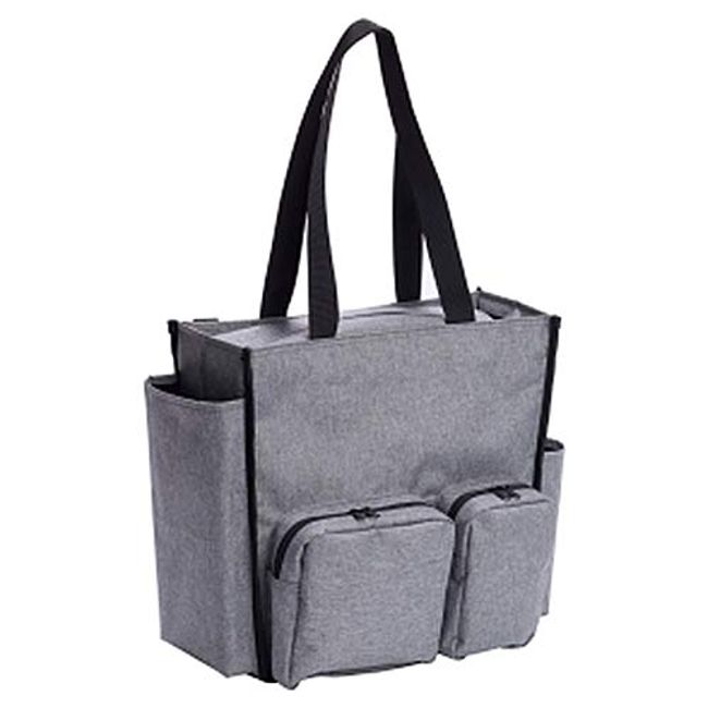 Teramoto DS-233-340-5 BM Tote Bag, 2-Way Small, Light Gray