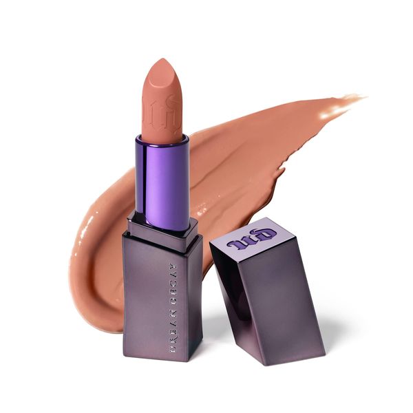 URBAN DECAY Vice Hydrating Lipstick (Oatmilk - Light Neutral Nude - Cream Finish), Creamy Formula, Moisturizing Lip Color with Aloe Vera & Avocado Oil, Vegan, Cruelty-free - 0.11 oz