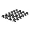 Olsa Tools Black Spring-Loaded Ball Bearing Socket Clips - 24-Pack (1/2-Inch) - Compatible with Olsa Socket Holders - Part: 1137