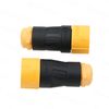 2 pcs RJ45 Round Waterproof dust-Proof sockets Connector IP65 Mount Ethernet Panel Connector.