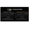 Nitecore HA23 UHE 600 Lumen AAA Headlamp with Multi-Color Temperatures (Green)