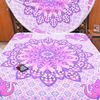 Oussum Home Decor Mandala Tapestry Hippie Bedspread Wall Hanging Beach Throw
