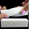 Haobase 5Pcs Nail Buffer Block , White Buffer Sanding Block,120 Grit Professional Salon Nail Buffer Block for Gel Nails