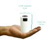 Tightpac America, Inc. Vitavac - 5g to 20 grams Airtight Multi-Use Vacuum Seal Portable Storage Container for Dry Goods, Food, and Herbs - White
