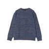 SHIPS Reverse Melange Crew Neck Knit, cobalt blue