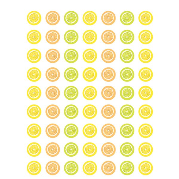 Teacher Created Resources Lemon Zest Mini Stickers, Pack of 378