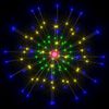 FAMIROSA Outdoor Christmas Firework Lights 10 pcs Multicolor 7.9" 1400 LEDs