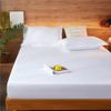 Lirex Fitted Sheet, Double Size 100% Egyptian Cotton 300 Thread Count Soft Breathable Fitted Sheet, White