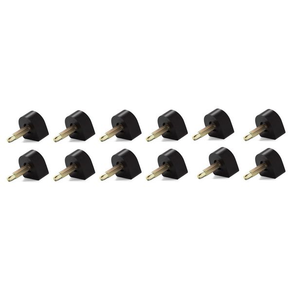Supertap Heel Tip Replacement Dowels 6 Pairs Size 11, 12, 13 mm