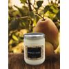 Wood Wick * PERFECT PEAR * scented Leah's Lite Candle * 16oz