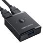Samcos USB 3.0 Switcher, Manual Switcher, For 2 PCs, 5Gbps High Speed Transfer, Keyboard, Mouse, Printer, Selector, Switcher (usb)