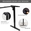 VIVO Black Electric Single Motor Stand Up Height Adjustable Desk Frame