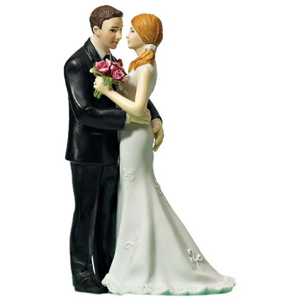 Weddingstar My Main Squeeze Cheeky Couple Porcelain Cake Topper