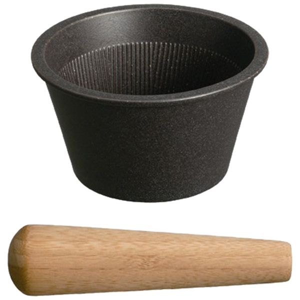 KINTO TAKU 27733 Mortar & Pestle, Black