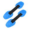 A ABSOPRO 2pcs Universal PVC Strap Handle Patches Carry Grab Handle Blue Item Replacement