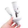 WANGCL 3 in 1 Adjustable E27 to E27 Base Light Bulb Adapter AC 220V Light Socket Splitter with Switch