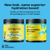 90 Servings Lemonade Electrolyte Powder Hydration Drink No Sugar Keto Friendly