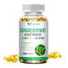 Digestive Enzymes Prebiotic & Probiotics Gas Constipation& Bloating Relief 120Pc