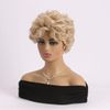 Short women wigs 20231012 D8 (Light Blonde)
