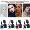 Macro Ringlight Flash with LED Display Compatible with Canon EOS R50