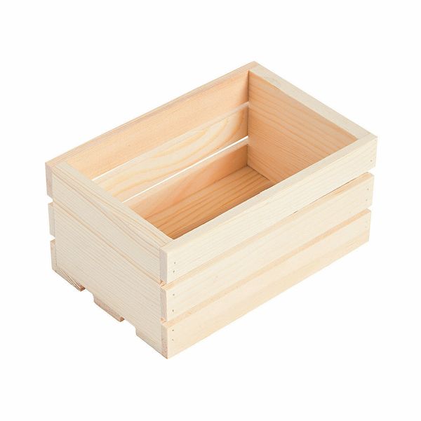 Do It Yourself Unfinished Wood Mini Crates - Craft Kits - 6 Pieces
