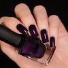 ILNP Bewitched - Blackened Eggplant Shimmer Nail Polish