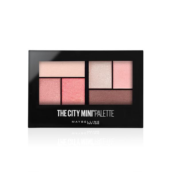 Maybelline City Mini Palette (5th Avenue Sunset) with Mini Drawstring Bag
