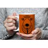 Giftme Space Hopper Retro Mug, Nostalgia Mug, 11oz White Ceramic Mug.