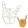 Rock Hand Sign cookie cutter, 1 piece - Bakerlogy