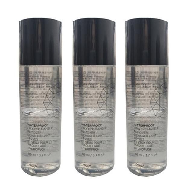 THE FACE SHOP Waterproof Lip &amp; Eye Makeup Remover 110ml 3pcs