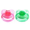 LittleForBig Generation 1 Pacifier Candy Gloss Pacifiers Set-Pink/Green