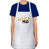 Makoroni - MUD Run Runner Apron Adjustable Kitchen Chef Apron with 2 Pockets Cooking Baking, DesI79