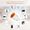 Smart Plugs, ZigBee Smart Socket with Timer and Power Consumption Monitoring, Programmable Plug Controlled by the Tuya App, 16A Voice Control Smart Plug Compatible Alexa & Google Home, 1 Pack