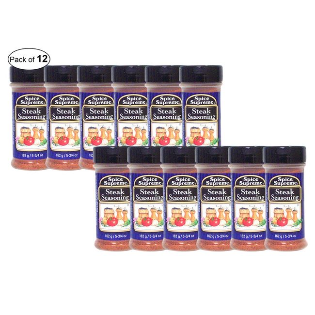 Spice Supreme- Steak Seasoning (170g) (Pack of 12)