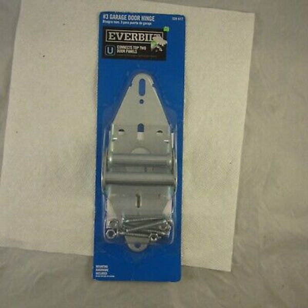 Everbilt #3 Garage Door Hinge And Mounting Hardware steel  526 617