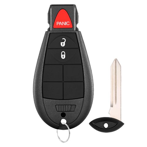 Key Fob Replacement Fits for Dodge Ram 1500 2500 3500 2009 2010 2011 2012 Charger Challenger Durango Journey Magnum Grand Caravan Jeep Grand Cherokee Commander Chrysler 300 Car Keyless Entry Remote