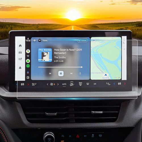 YEE PIN 2025 Ford Explorer Anti Glare Fingerprint Screen Protector Matte for 2025 Ford Explorer (Active, ST-Line, ST, Platinum) 13.2'' Infotainment Touchscreen Cover Screen Saver Glare-Free Accessory