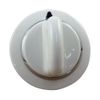 WE01X20374 Dryer Timer Control Knob White for GE  With Metal Cone
