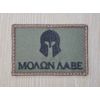 MOLON LABE SPARTAN WARRIOR HELMET TACTICAL ARMY HOOK FOREST MORALE PATCH