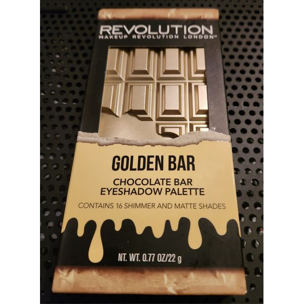 Revolution Gold Bar Chocolate Bar Eyeshadow Palette  NEW